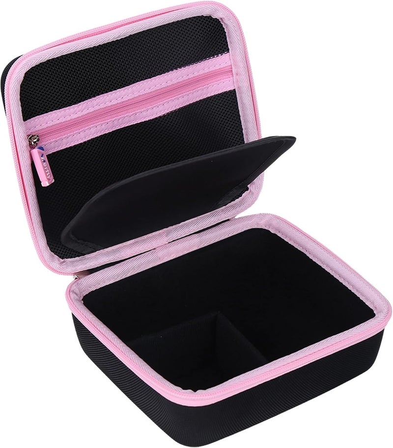 worfty Storage Case for GoGonova Cordless Glue Gun, Hard Waterproof Carrying Case for GoGonova 15s Fast Preheating 2Ah 4V Cordless Hot Glue Gun with Glue Gun Sticks Pocket, Pink, Case Only (Pink) - Image 4